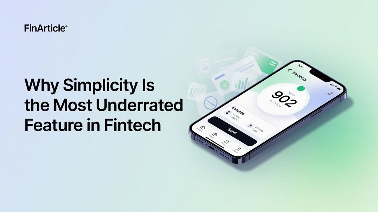 Why Simplicity Is the Most Underrated Feature in Fintech